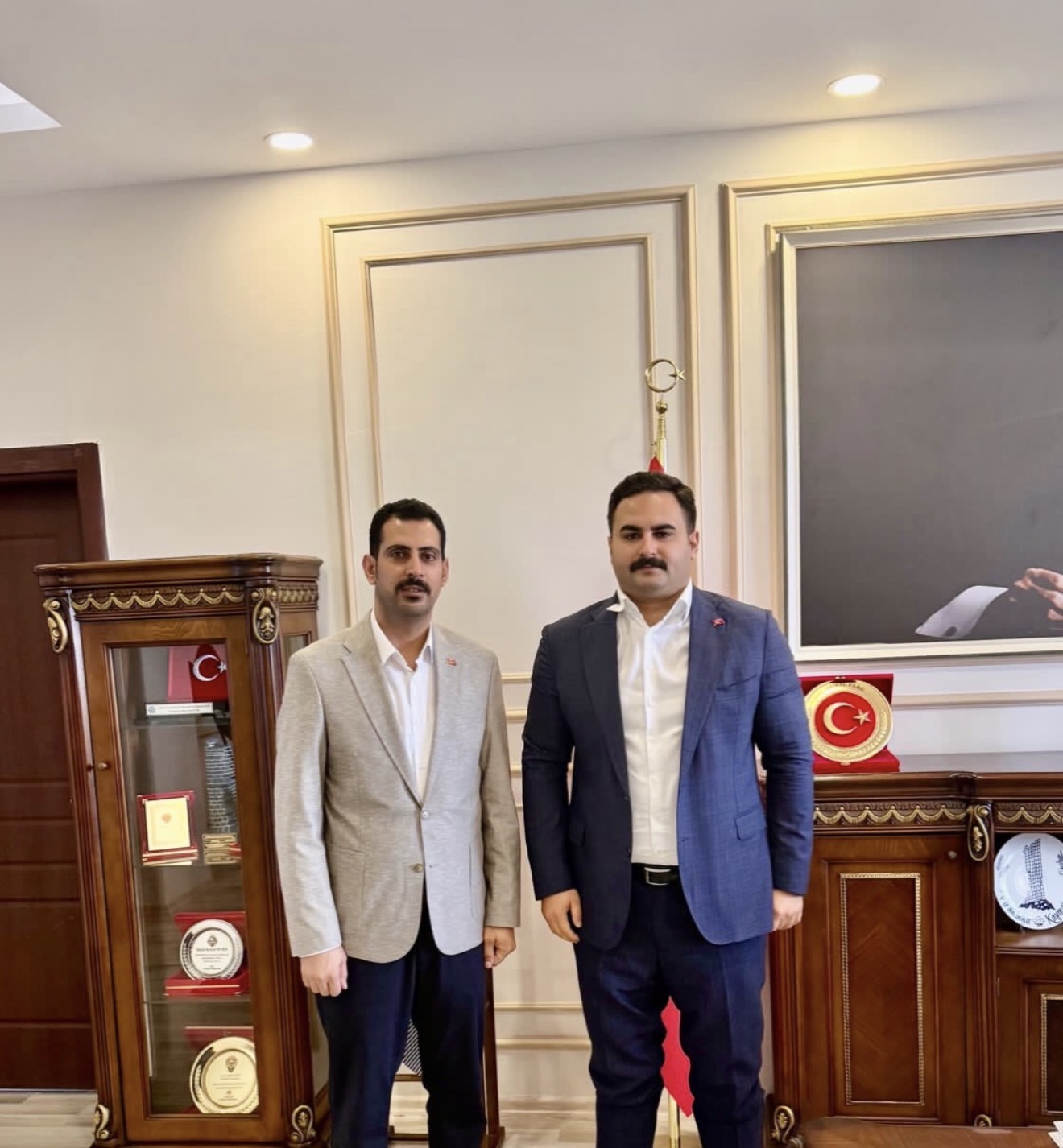 Başkanımız Fatih YÜZÜCÜ'den Viranşehir Kaymakamımız Sayın Kemal ÜLKÜ'ye Makam Ziyareti