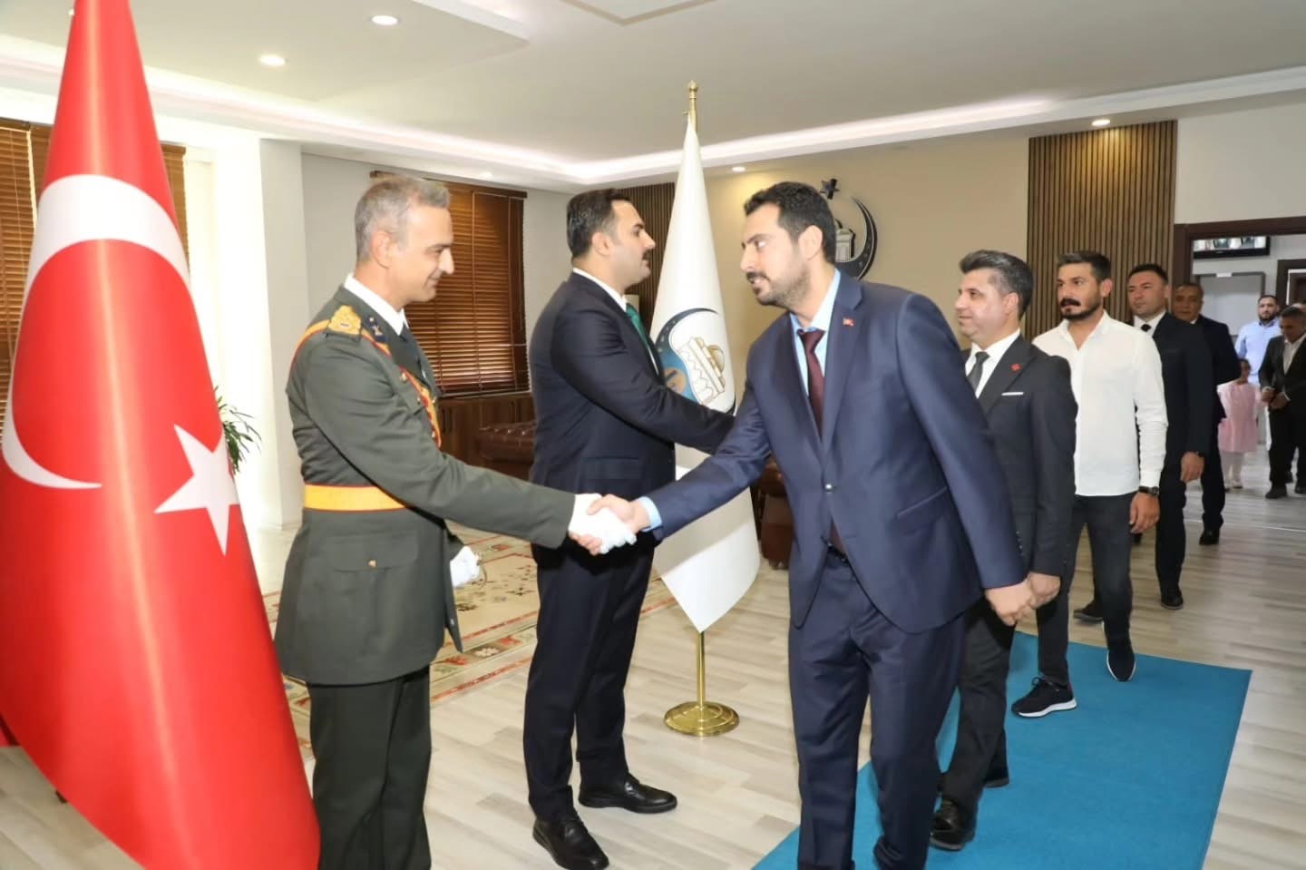 Kaymakamlık kabul töreni