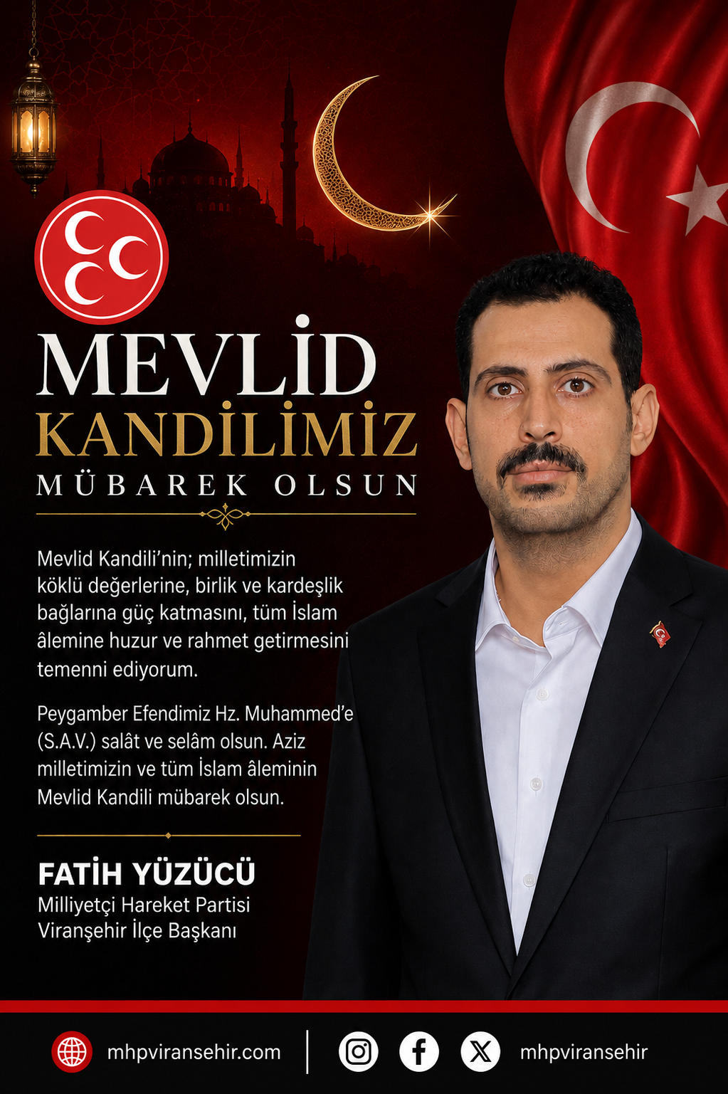 Mevlid Kandilimiz Mübarek Olsun: Hz. Muhammed'e (S.A.V.) Salât ve Selâm Olsun