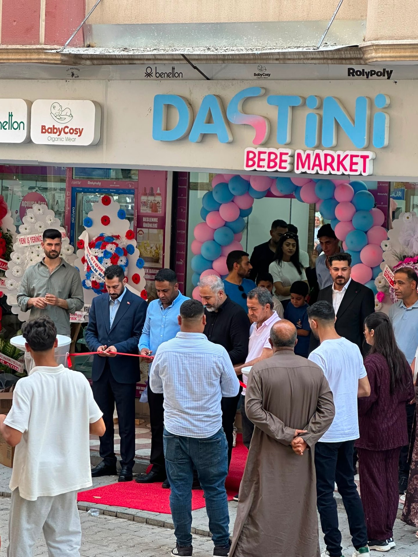 Dastini Bebe Market Açılış Kurdele Kesimi