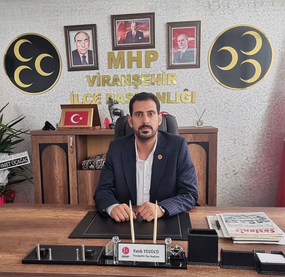 Viranşehir İlçe Başkanımız Fatih YÜZÜCÜ: Davamız kutlu, yolumuz Ülkü yoludur